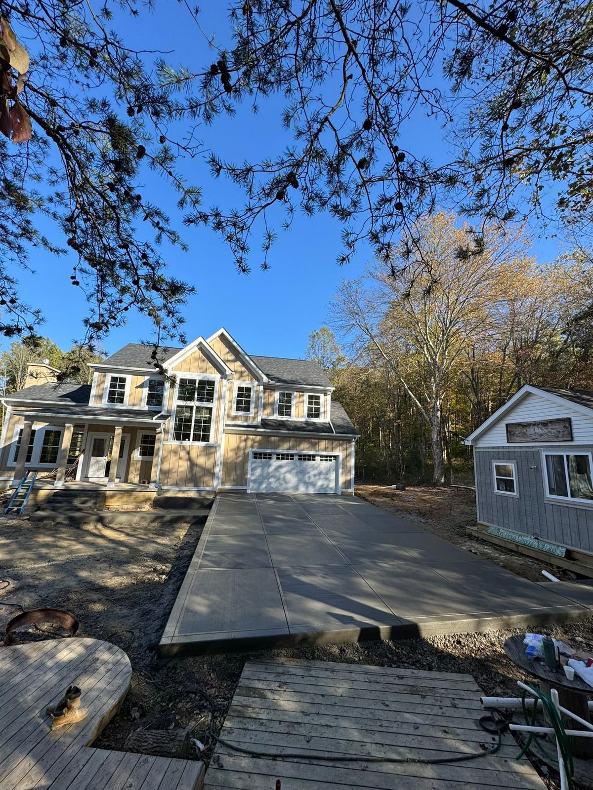 Concrete project in Columbus Ohio