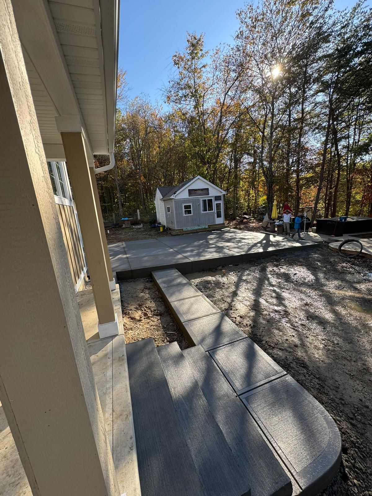 Concrete project in Columbus Ohio